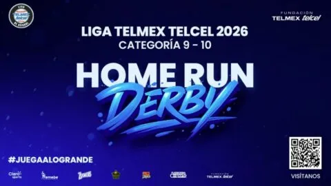 Home Run Derby, en vivo la Liga Telmex Telcel de Béisbol Fase Nacional 2026