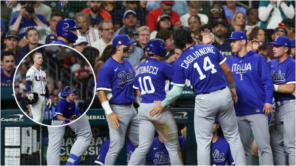 Italia hace historia y pone un pie en cuartos de final. IMAGN IMAGES via Reuters Connect