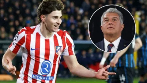 Laporta no pierde la cabeza por Julián Álvarez: tiene que bajar sus pretensiones para ficharlo