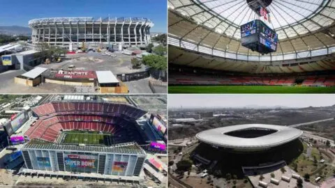 A 100 días del Mundial 2026, así lucen las 16 sedes en México, Estados Unidos y Canadá