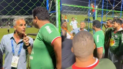 Pablo Lavallén explota otra vez: discute con los hinchas y explica el mal momento de Marathón