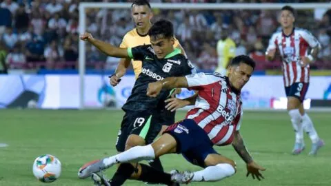 Junior vs Atlético Nacional: resumen y resultado del partido de la Liga BetPlay 2026-I