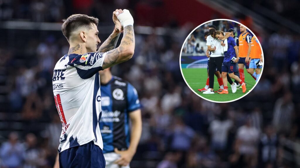 Luca Orellano celebra el doblete ante Gallos Blancos. Imago 7