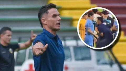 Escándalo en Libertadores: asistente de O'Higgins agrede a Lucas González tras victoria del Tolima