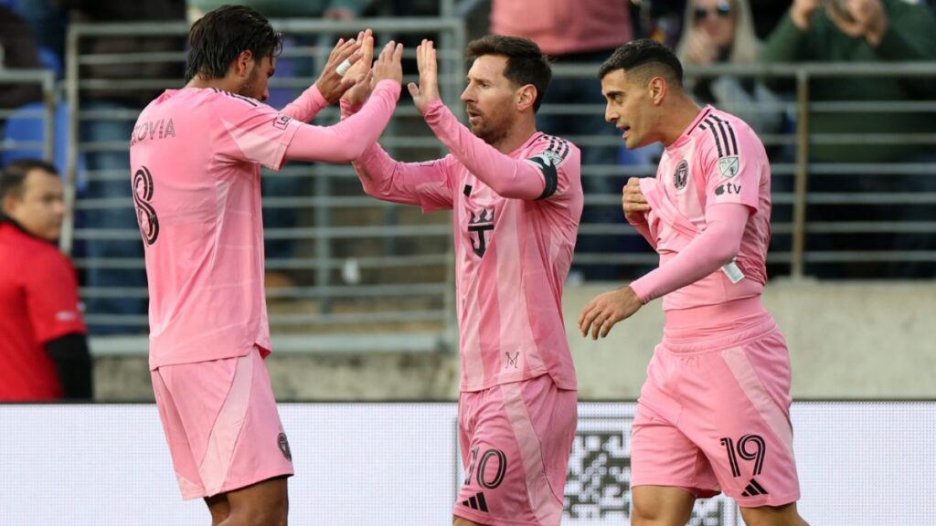 Messi marca en la victoria de Inter Miami ante DC United