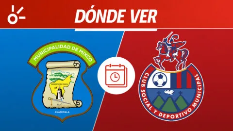 Mixco vs Municipal en vivo: dónde mirar la Liga de Guatemala 2026