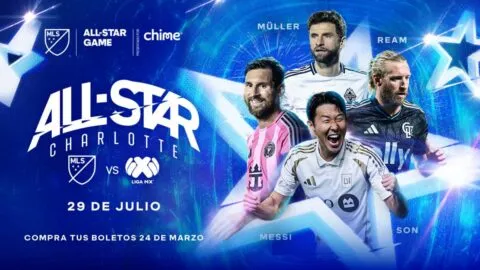 La MLS anuncia el All Star Game 2026 contra la Liga MX en Charlotte