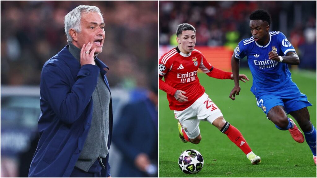 José Mourinho manda un mensaje tajante sobre el futuro de Gianluca Prestianni del Benfica y su polémica con Vinicius