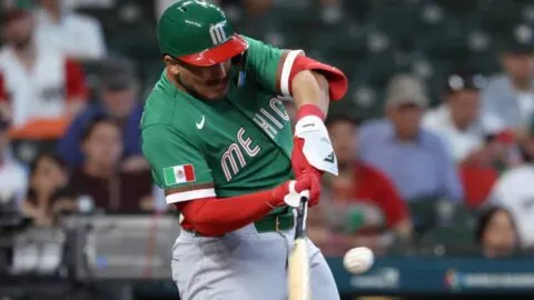 México vs Gran Bretaña: el home run de Nacho Álvarez adelanta a la novena mexicana
