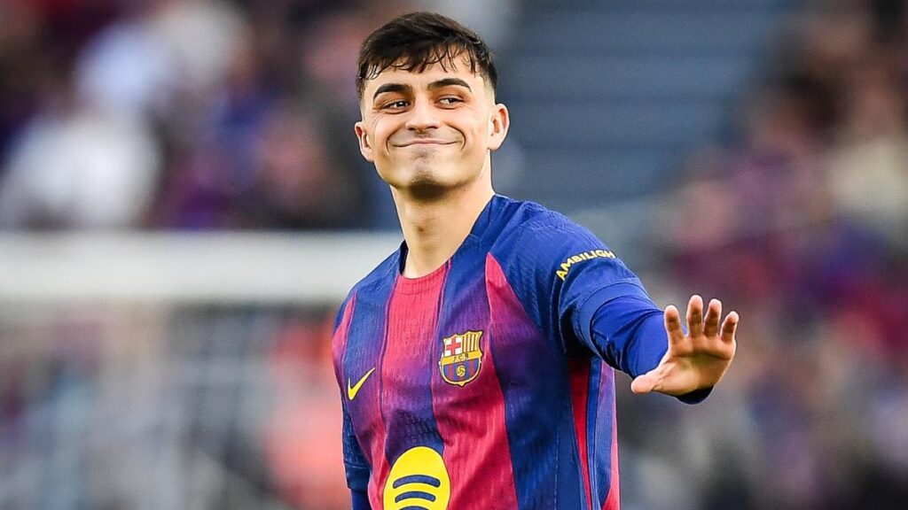 Pedri, mediocampista del Fútbol Club Barcelona