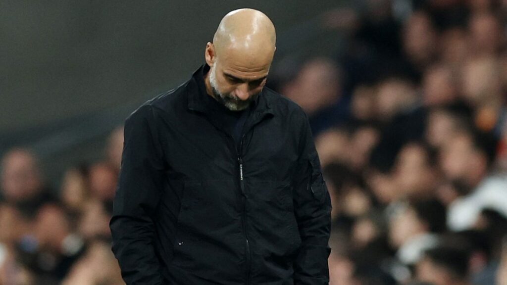 Guardiola asegura que si el Manchester City hubiese inquietado más a Courtois, el resultado sería diferente