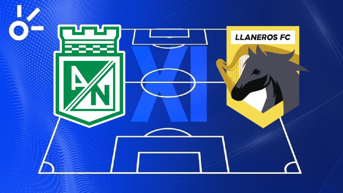 Alineaciones confirmadas de Atlético Nacional vs Llaneros por la Liga ...