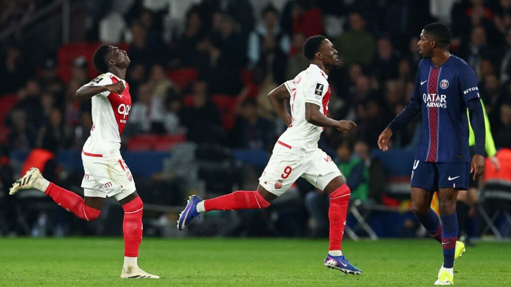 Monaco venció al PSG en la Ligue 1