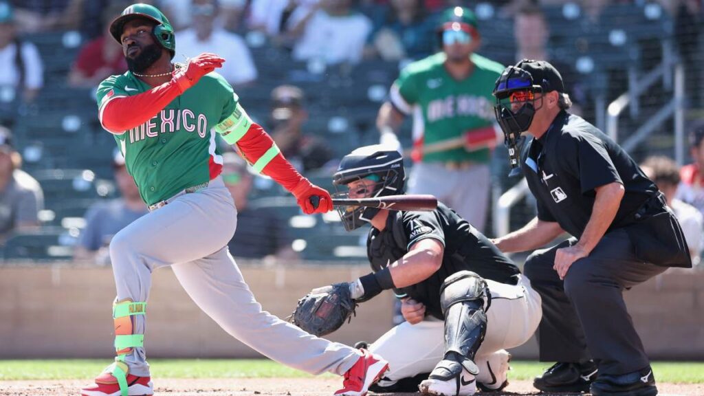 Randy Arozarena con la selección de México previo al Clásico Mundial de Béisbol 2026