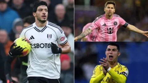 Raúl Jiménez se elige por encima de Lionel Messi y Cristiano Ronaldo: "Tengo un mejor porcentaje de efectividad"