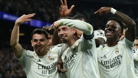 Real Madrid golea al Manchester City en la ida con un Valverde de otro planeta