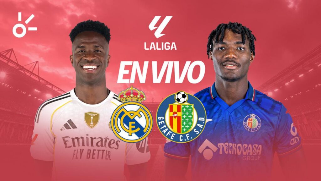 Real Madrid vs Getafe, en vivo el fútbol de España