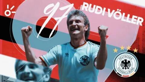 Rudi Völler: goles y legado en los Mundiales con Alemania