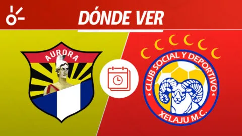 Aurora vs Xelajú MC en vivo: dónde mirar la Liga de Guatemala 2026