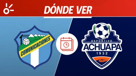Comunicaciones vs Achuapa en vivo: dónde mirar la Liga de Guatemala 2026