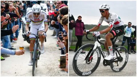 Tadej Pogacar conquista su cuarta Strade Bianche; Isaac del Toro sube al podio