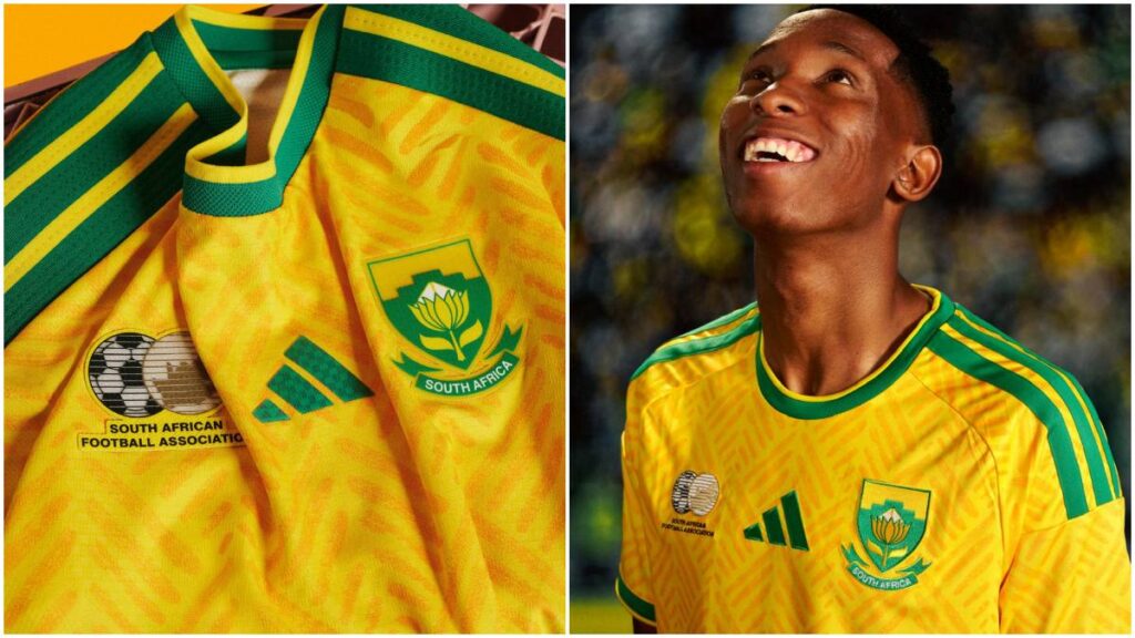 A 100 días del Mundial 2026, Sudáfrica presenta su playera
