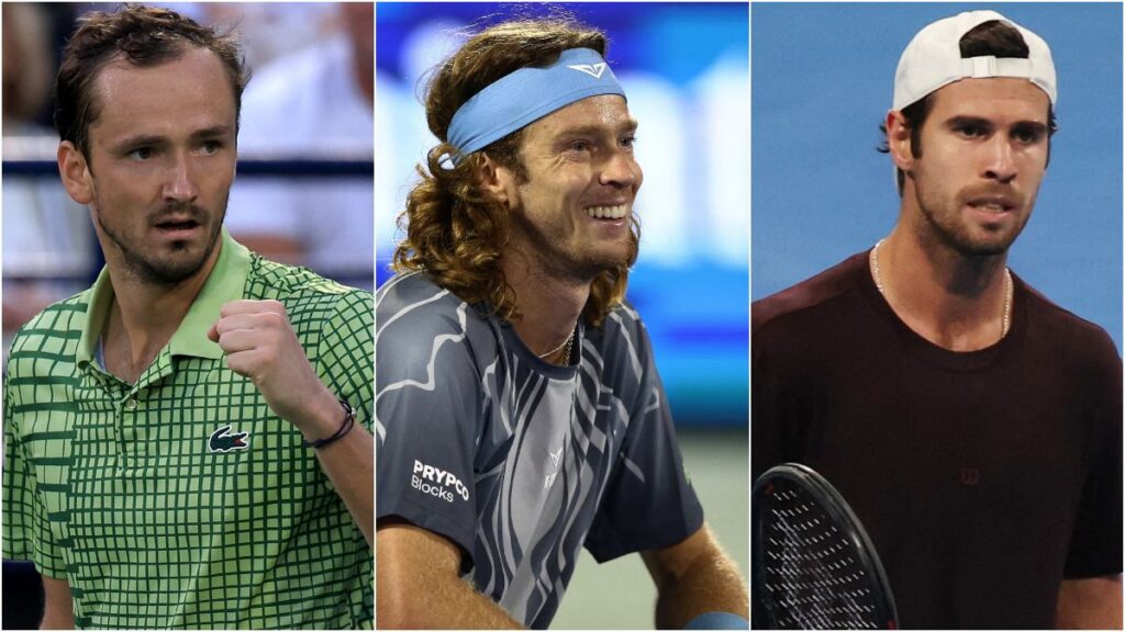 Tras quedarse varados en Dubái, Medvedev, Rublev y Khachanov ya están en camino hacia el Masters 1000 de Indian Wells