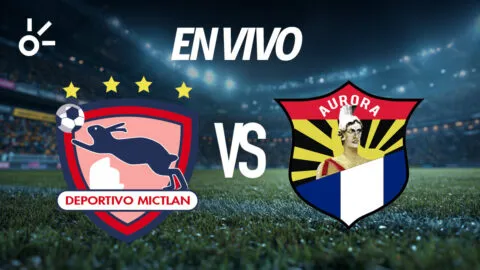 Mictlán vs Aurora en vivo: partido de la Liga de Guatemala 2025