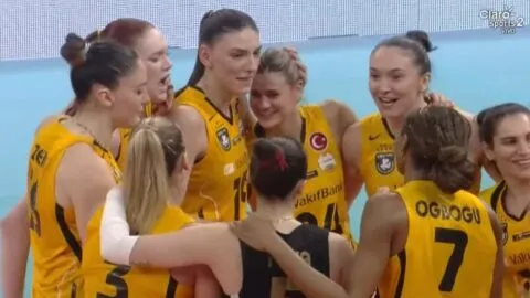 VakifBank Istanbul derrota a Numia Milano y saca ventaja en la Champions League de voleibol femenil