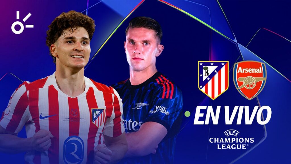 Atlético de Madrid recibe a Arsenal en la semifinal de ida de la Champions League 2026