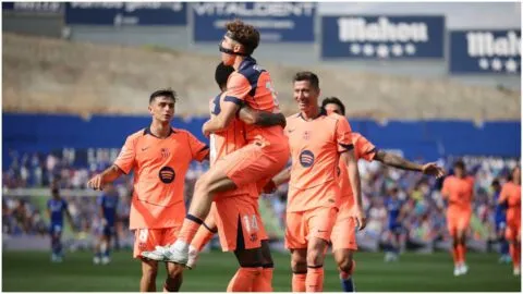 ¡LaLiga comienza a teñirse de azulgrana! Barcelona vence a Getafe y se aleja del Real Madrid