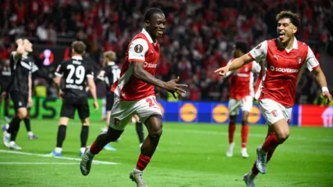 Braga pega primero ante Friburgo con un gol agónico de Dorgeles