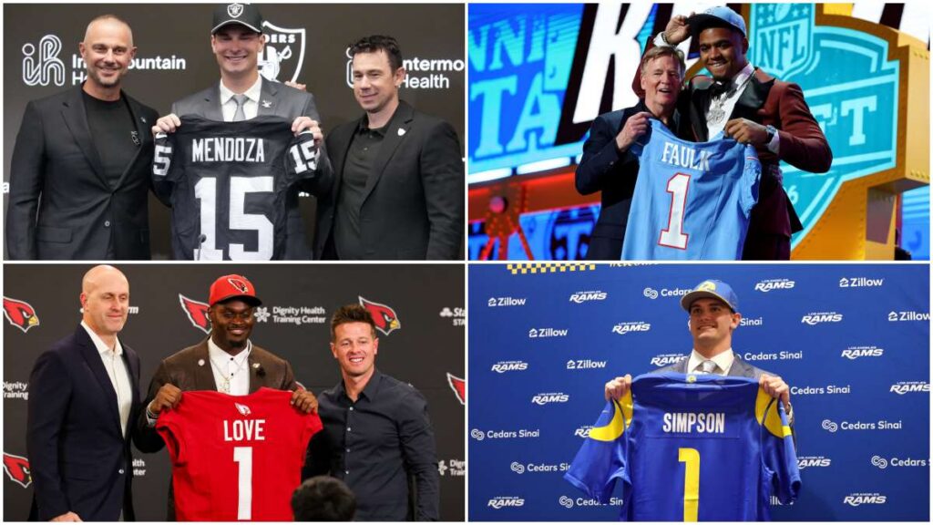 Las calificaciones del NFL Draft 2026