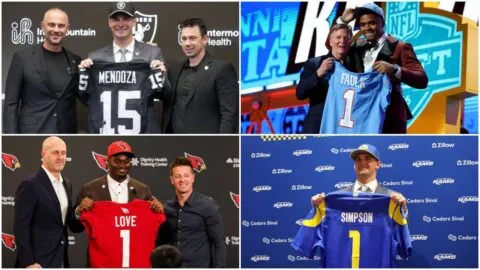 Las calificaciones del NFL Draft 2026: ¿Qué equipos tuvieron un mejor reclutamiento colegial?