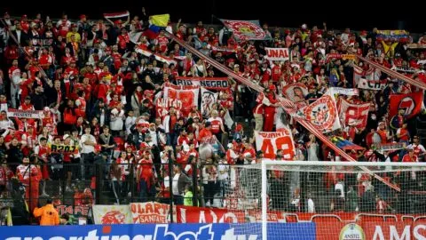 Hugo Rodallega y un emotivo mensaje a la hinchada de Santa Fe que viajó a Argentina
