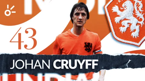 Johan Cruyff, el genio que revolucionó los Mundiales con el “fútbol total”