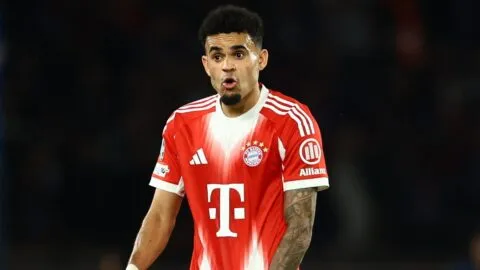 Show de Luis Díaz en Champions: lider del Bayern en un duelo de nueve goles