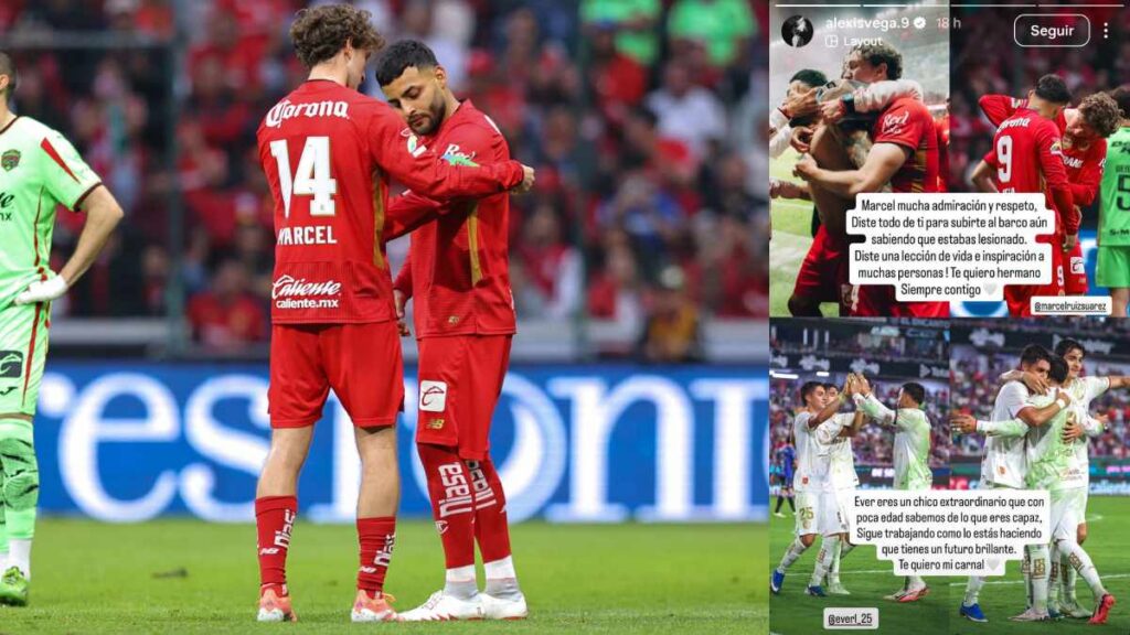 El mensaje de Alexis Vega a Marcel Ruiz