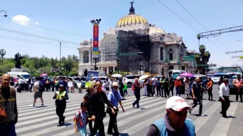 Megamarcha de la CNTE este viernes 1 de mayo en CDMX: calles cerradas, bloqueos y vías alternas