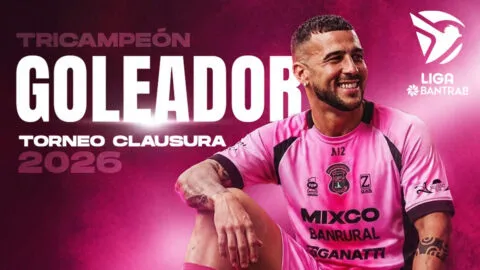 Nicolás Martínez confirma su vigencia y se corona tricampeón de goleo en Guatemala