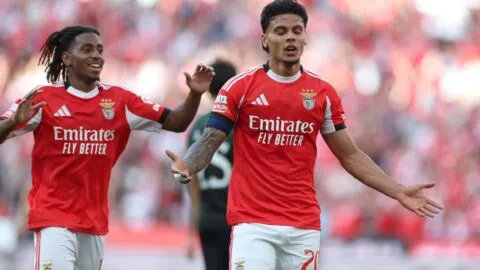 Richard Ríos renace con el Benfica