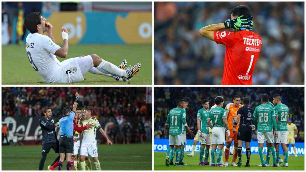 Las más grandes suspensiones en el fútbol