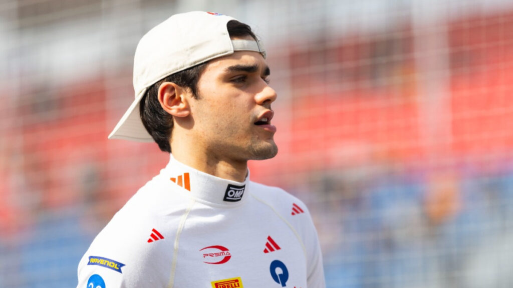 Sebastián Montoya, piloto de Fórmula 2. - Prema Racing.