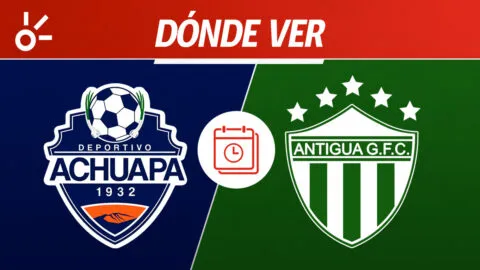 Achuapa vs Antigua GFC en vivo: dónde mirar la Liga de Guatemala 2026