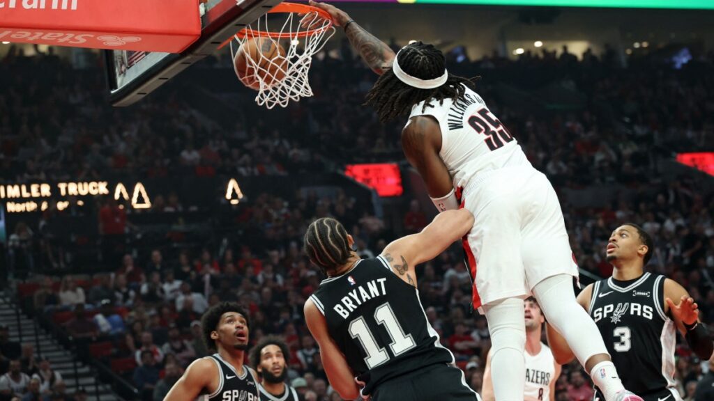 Spurs vs Trail Blazers en vivo los NBA Playoffs 2026: resultados y quién gana el Juego 3, hoy 24 de abril