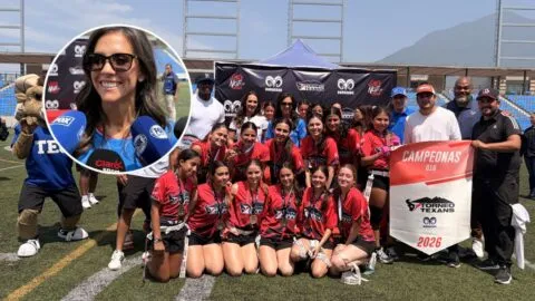 Hannah McNair, dueña de los Texans, impulsa el flag football femenil en México