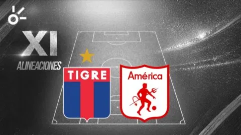 Posibles alineaciones del Tigre vs América por Copa Sudamericana 2026