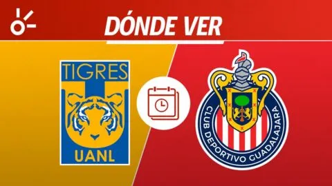 Tigres vs Chivas en vivo: horario, alineaciones y dónde ver la ida de los cuartos de final de la Liga MX 2026