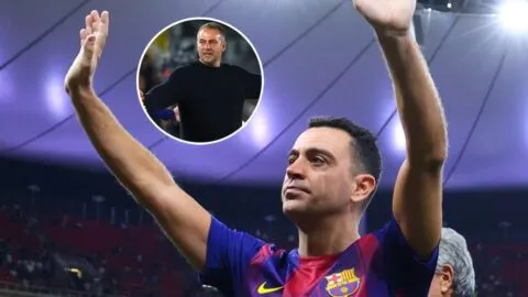 Xavi Hernández resalta su paso por el banquillo del Barcelona: "Dejamos un legado; ahora Flick lo aprovecha"