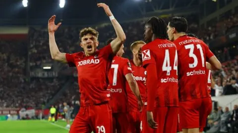 Friburgo hace historia al superar al Braga y clasificar a la gran final de la Europa League